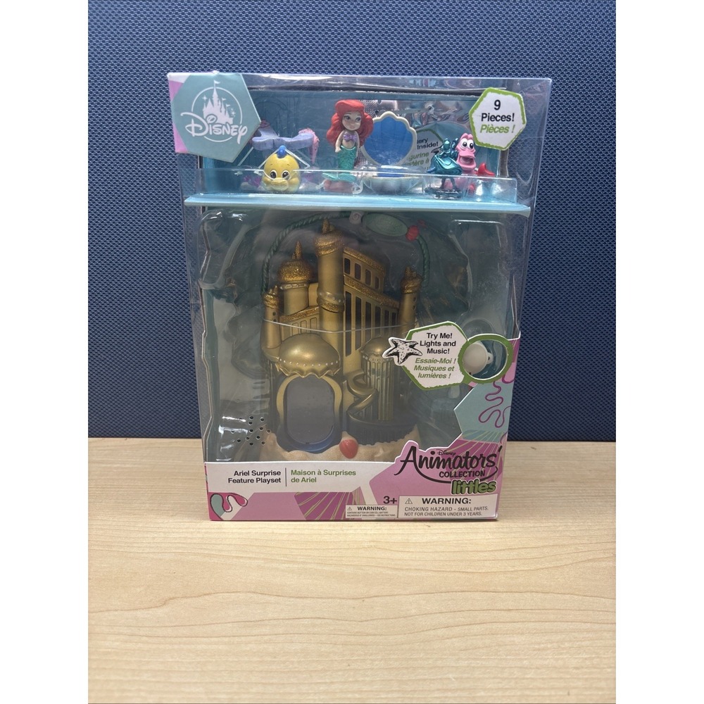 Disney Animators Littles Ariel Palace Playset Collectors (NEW)